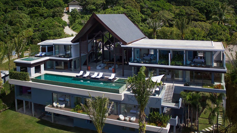 Villa Saan - Aerial view